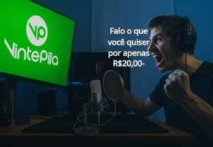 Eu vou gravar o melhor áudio personalizado.