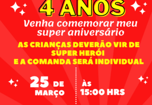 Eu vou fazer convite de aniversário, envio em PDF e JPEG