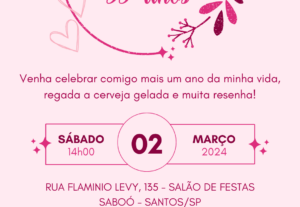 Eu vou fazer arte de convite para seu casamento e mais