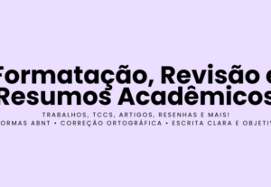 Eu vou revisar e formatar seu trabalho científico