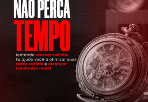 Eu vou Ser seu social média na produção dos cards.