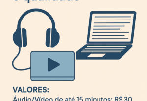 Eu vou transcrever seu arquivo de áudio ou vídeo com rapidez...