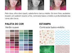 Eu vou fazer sua cartela de coloração pessoal
