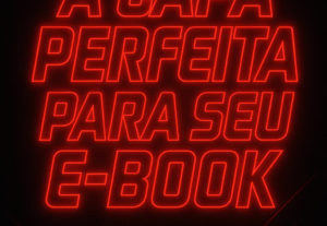 Eu vou fazer uma capa de e-book de nível profissional.