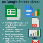 Eu vou fazer sistemas automatizados no Google workspace