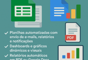 Eu vou fazer sistemas automatizados no Google workspace