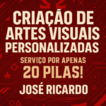 Eu vou criar artes digitais personalizadas
