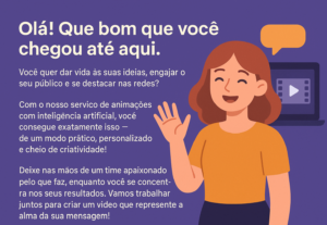 Eu vou criar animações profissional com IA