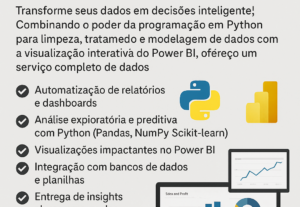 Eu vou Fazer Análise de Dados com Python e Power BI