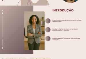 Eu vou criar sua apresentação em forma de slides.