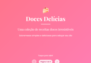 Eu vou Fazer E-books De Receitas Do Seu Gosto
