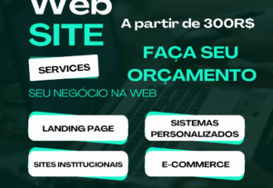 Eu vou criar a sua aplicação web