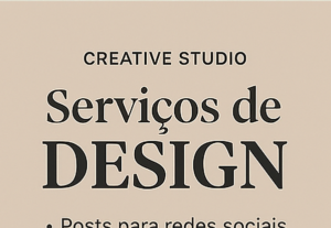 Eu vou transformar sua ideias em artes de design gráfico