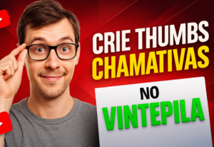 Eu vou Criar uma thumbnail impactante para vídeo do YouTube
