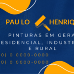 Eu vou fazer o seu cartão de visita