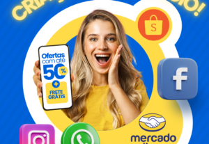 Eu vou Criar anúncios profissionais Instagram e Marketplace