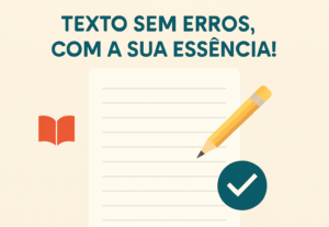 Eu vou revisar e corrigir o seu texto com excelência