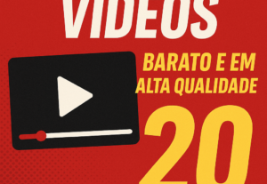 Eu vou editar seus vídeos em alta qualidade e barato