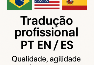 Eu vou FAZER Tradução profissional de até 500 palavras