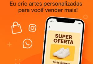 Eu vou criar artes Shopee para redes sociais.