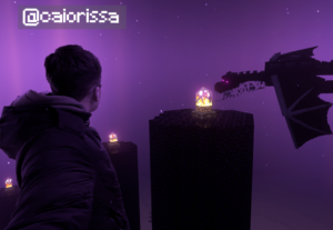 Eu vou editar suas fotos no estilo Minecraft