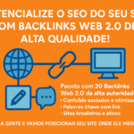 Eu vou Criar 20 Backlinks com.br Para Seu Site