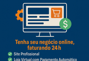 Eu vou fazer Loja Virtual em 1h