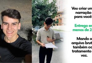 Eu vou ser a voz do seu texto com locução natural e impactan...