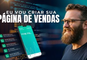 Eu vou criar uma página de vendas que converte visita em ven...