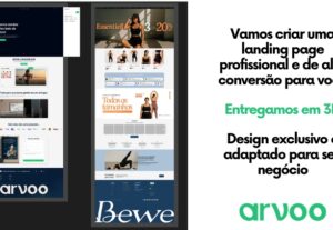Eu vou criar uma landing page de alta conversão