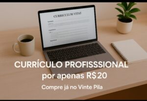 Eu vou fazer seu currículo profissional
