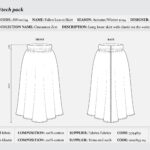 Eu vou fazer ficha técnica ou desenho para sua marca de moda