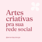 Eu vou fazer artes profissionais para sua rede social