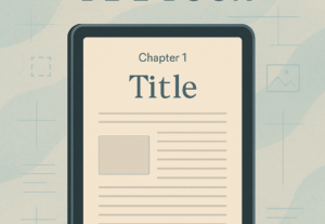 Eu vou fazer a diagramação do seu e-book ou texto