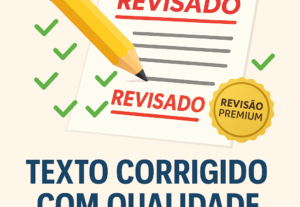 Eu vou revisar seu texto com correção e clareza