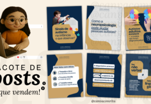 Eu vou criar um pacote de posts para você atrair clientes