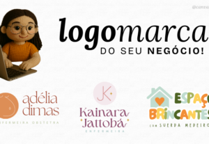 Eu vou criar a sua logomarca profissional e criativa