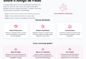 Eu vou fazer a sua aplicação web baseado na sua necessidade