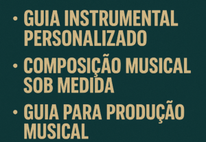 Eu vou transformar sua letra ou ideia em uma música de suces...