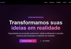 Eu vou te entregar uma landing page para captação.