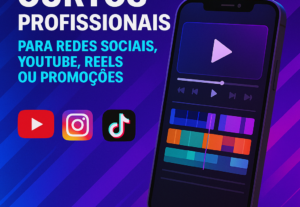 Eu vou Fazer edições profissionais para redes sociais