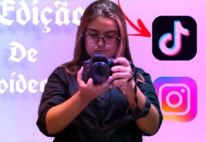 Eu vou editar seus vídeos para o tiktok e instagram
