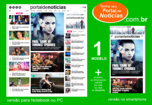 Eu vou fazer seu Portal de Notícias