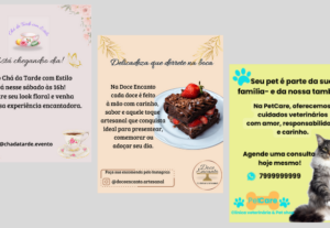 Eu vou criar 4 Posts Personalizados