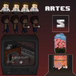 Eu vou Fazer desenhos e animações em Pixel Art