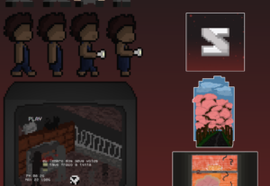 Eu vou Fazer desenhos e animações em Pixel Art