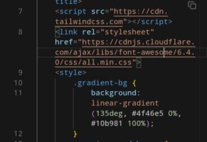 Eu vou fazer um html para seu site