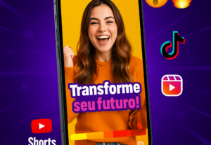 Eu vou editar 1 vídeo curto estilo Reels/TikTok com legenda