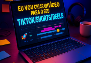 Eu vou Criar um vídeo para o seu Tiktok/Shorts/Reels