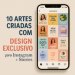 Eu vou Fazer 10 Artes Profissionais para Instagram